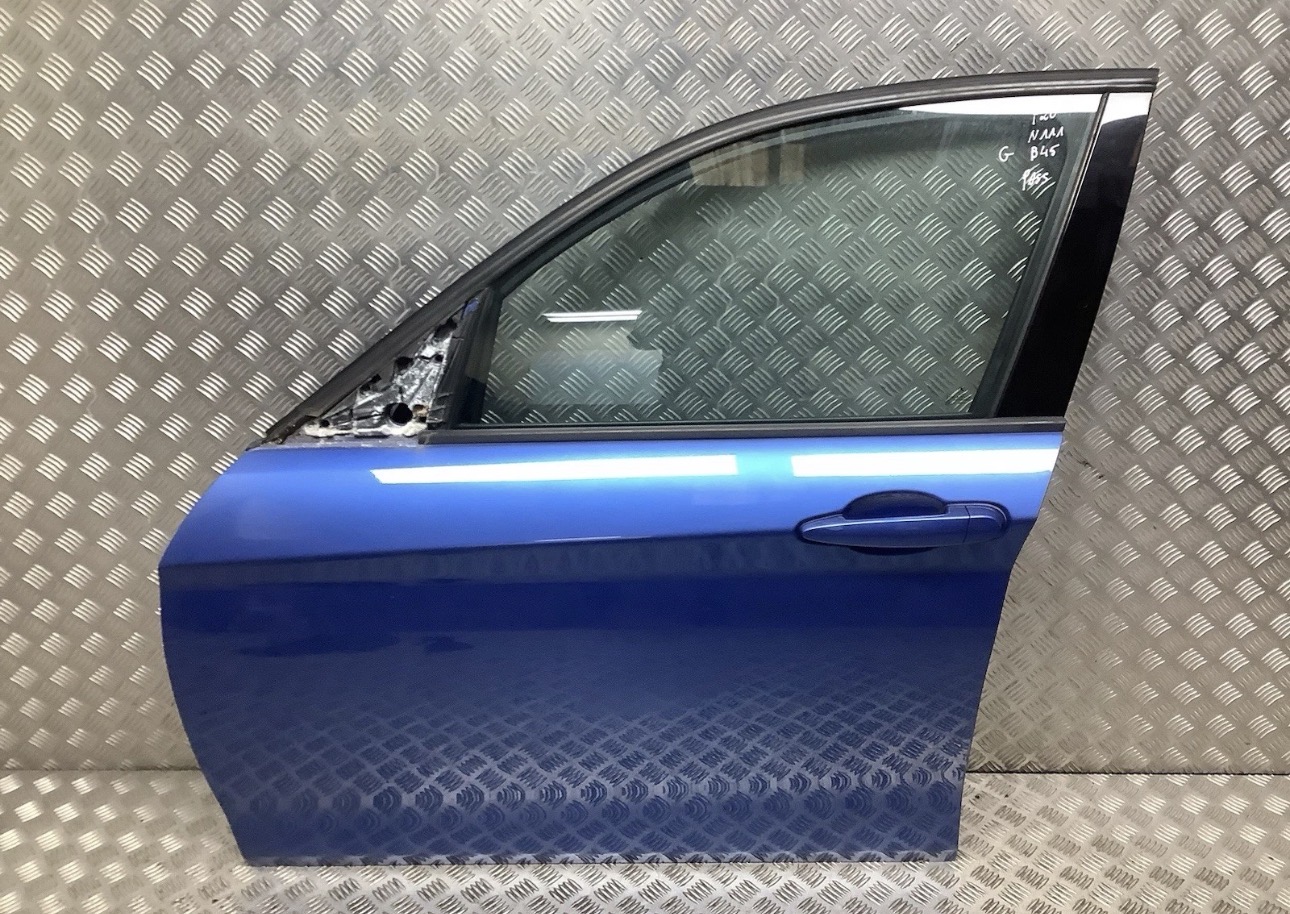 BMW 1 SERIES F20 M SPORT COMPLETE front DOOR LEFT PASSENGER SIDE BLUE B45