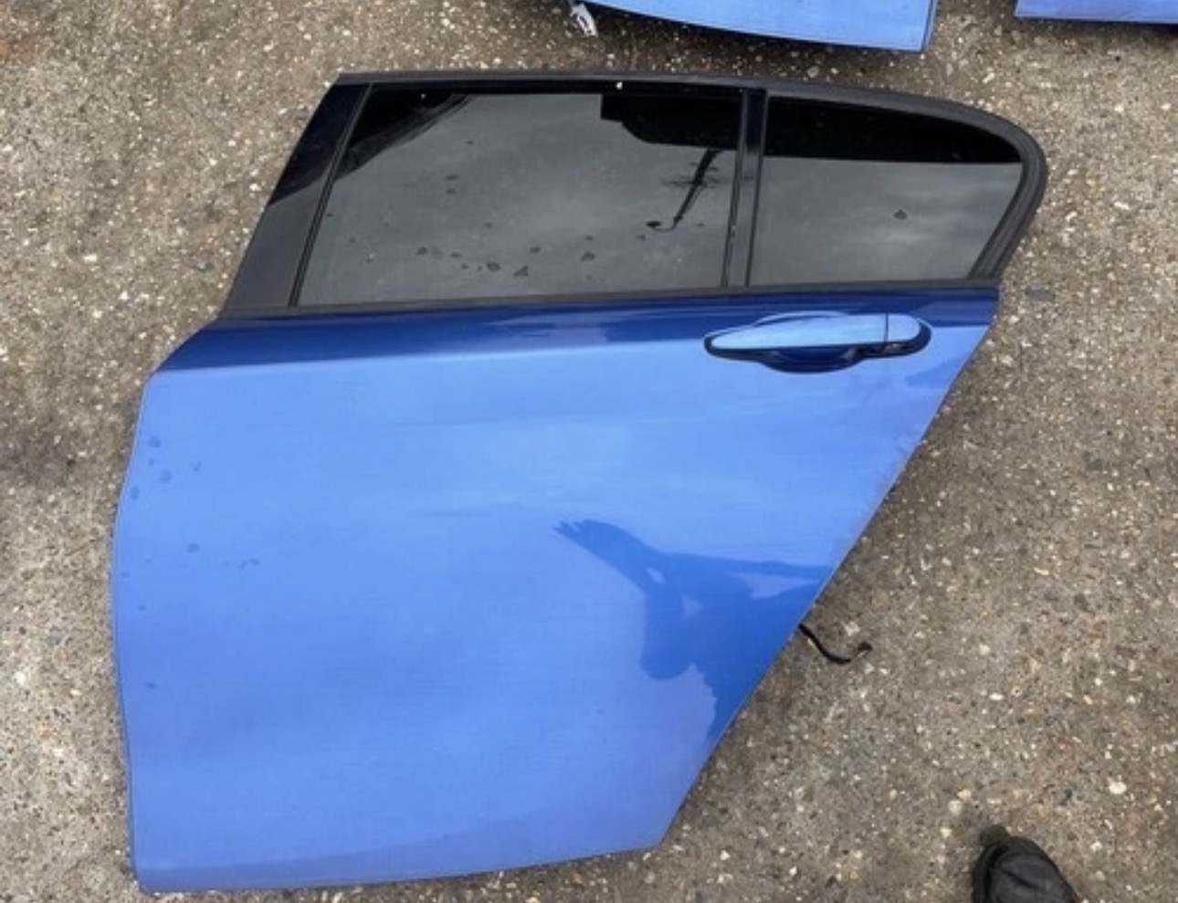 BMW 1 SERIES F20 M SPORT COMPLETE REAR DOOR LEFT PASSENGER SIDE BLUE B45