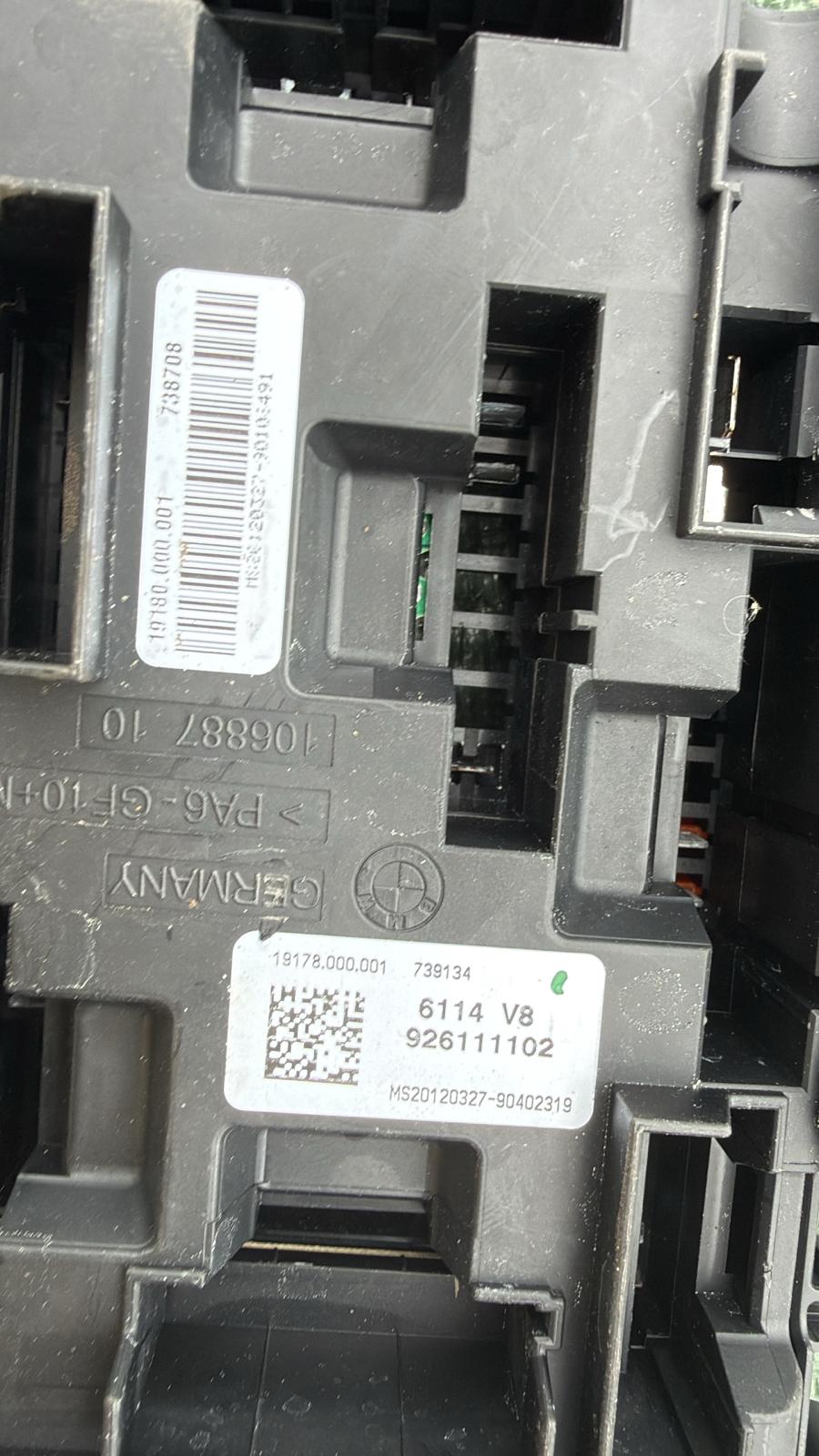 BMW Fuse box