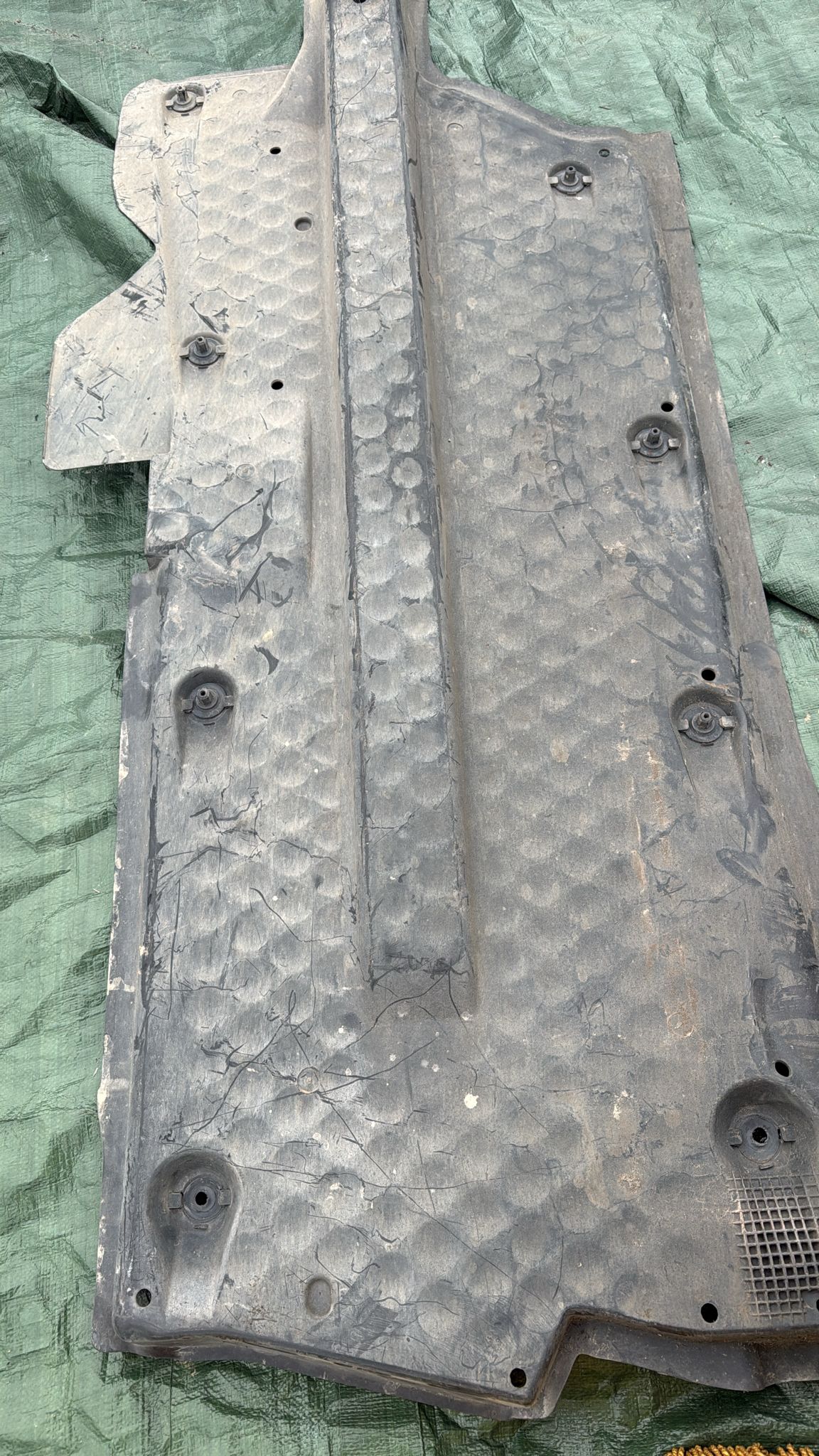 BMW under tray panel