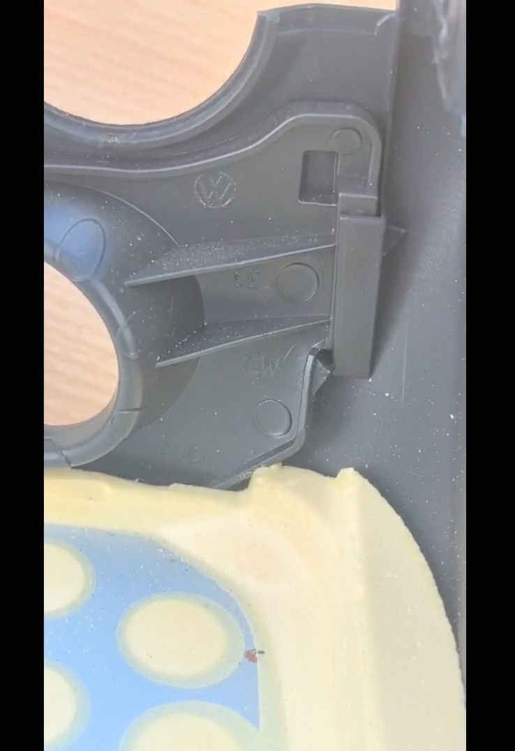 VW Golf MK5 Jetta Steering Column Cowl Cover Lower Shroud Trim